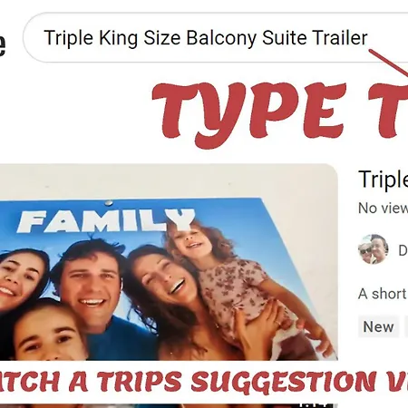 Διαμέρισμα Triple King Size Balcony